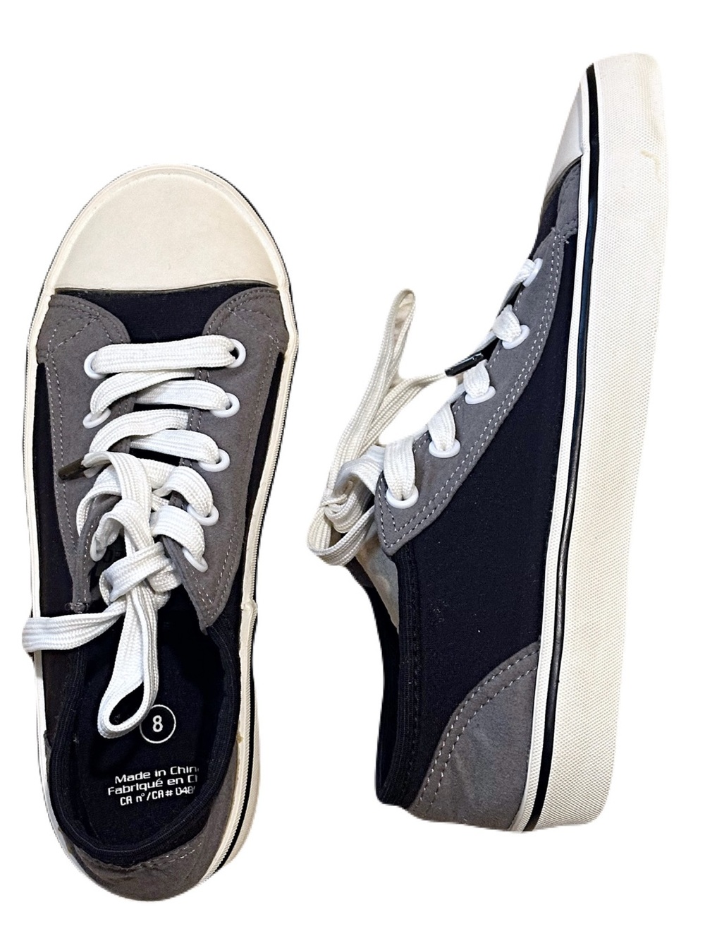 MEC Zûtõ Neoprene Watershoes Sneakers - Black, Gray & White